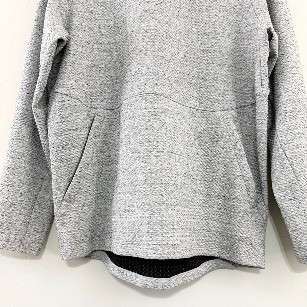 Lululemon At Ease Hoodie Heathered Melody Light Grey / Black - Picture 6 of 16